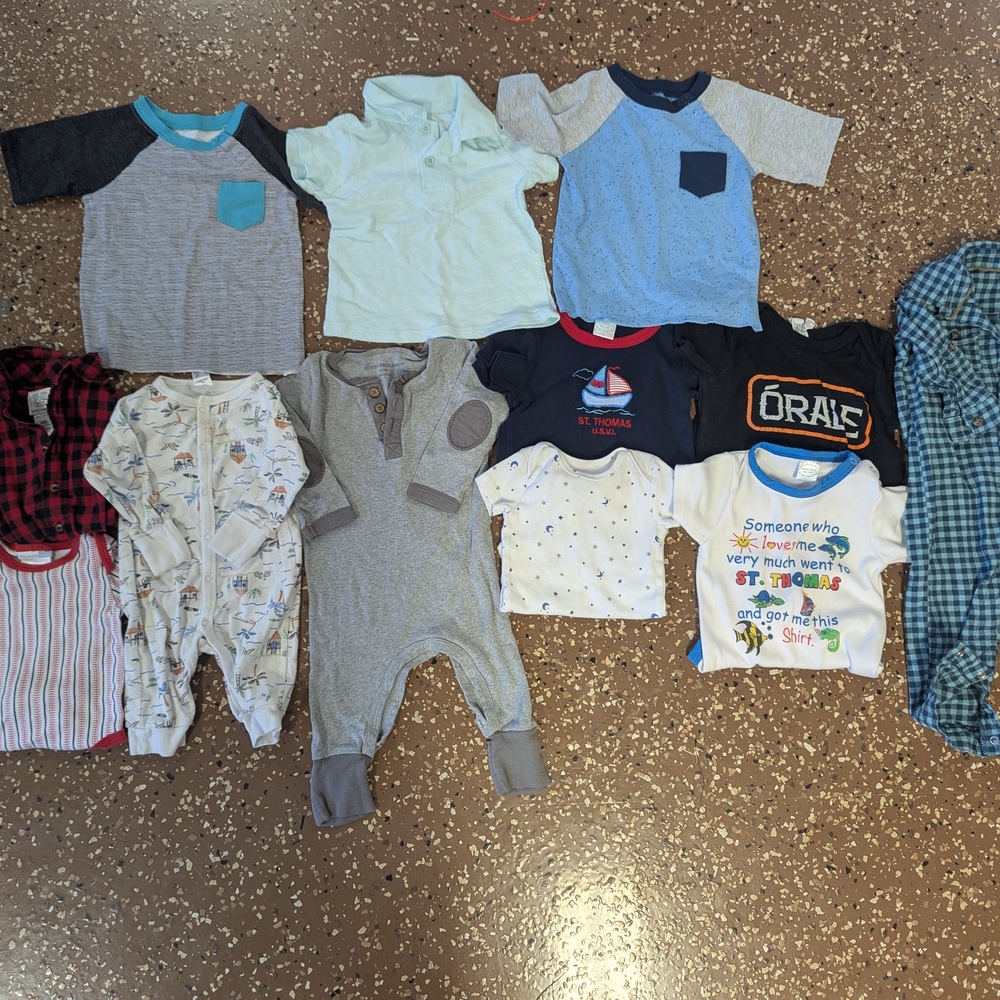 Assorted Boy Clothing Set - NB to 24M